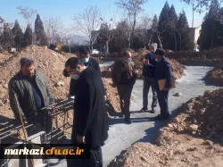 بازدید از پروژه های در حال ساخت پردیس زینب کبری (س) استان مرکزی 4