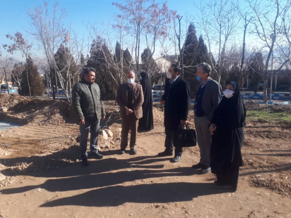 بازدید از پروژه های در حال ساخت پردیس زینب کبری (س) استان مرکزی 3