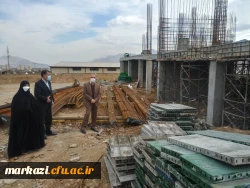بازدیداز پروژه های در حال ساخت پردیس زینب کبری (س) استان مرکزی 3