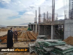 بازدیداز پروژه های در حال ساخت پردیس زینب کبری (س) استان مرکزی 2