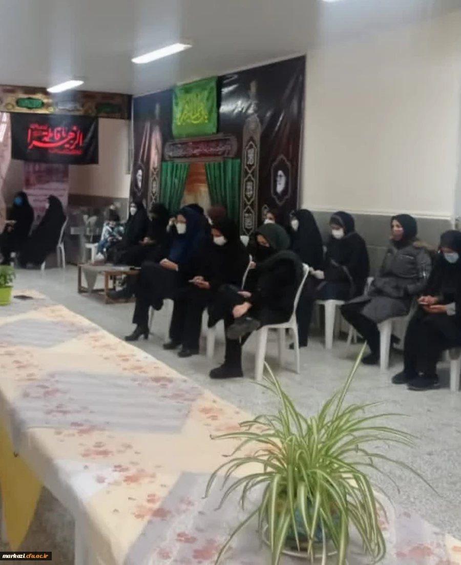 مراسمات بزرگداشت ایام فاطمیه در پردیس زینب کبری (س) 2