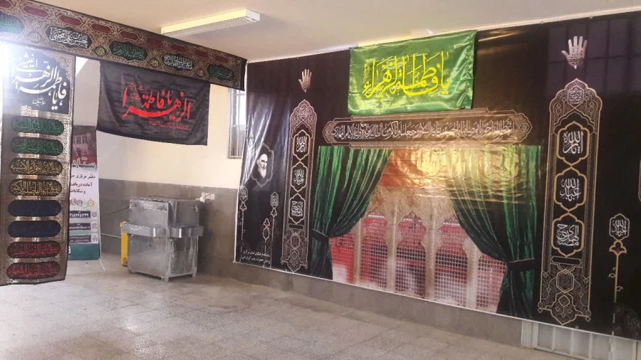 مراسمات بزرگداشت ایام فاطمیه در پردیس زینب کبری (س) 5