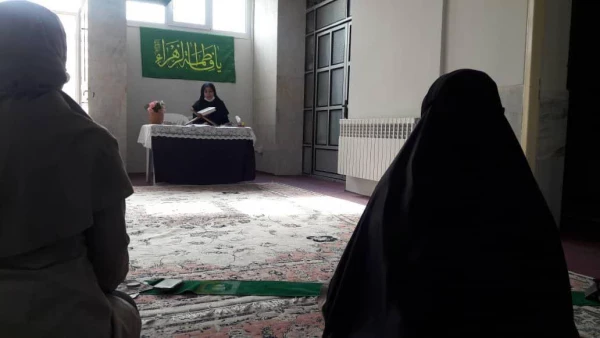 مراسمات بزرگداشت ایام فاطمیه در پردیس زینب کبری (س) 3