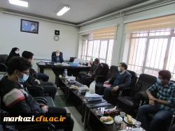 جلسه تکریم و معارفه اعضای شورای مرکزی کانون همیاران سلامت پردیس شهید باهنر برگزار شد 2