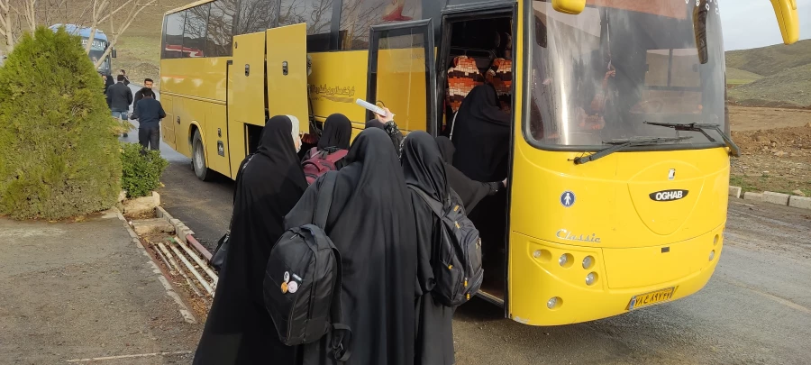 اعزام دانشجویان دختر پردیس حضرت زینب کبری(س) به اردوی زیارتی راهیان نور 3