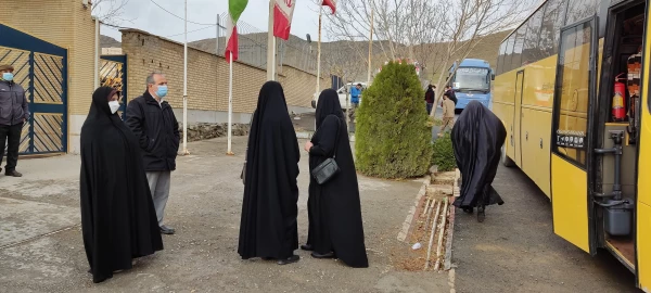 اعزام دانشجویان دختر پردیس حضرت زینب کبری(س) به اردوی زیارتی راهیان نور 4