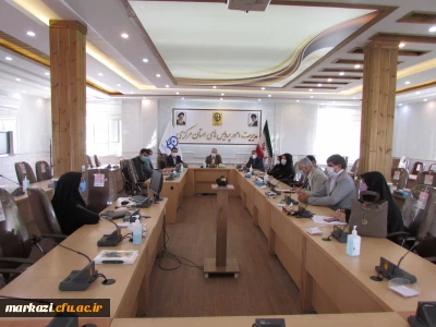 اولین جلسه شورای آموزشی و پژوهشی پردیس های استان برگزار شد