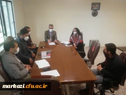 نشست اعضای شورای مرکزی کانون همیاران سلامت پردیس شهید باهنر 3