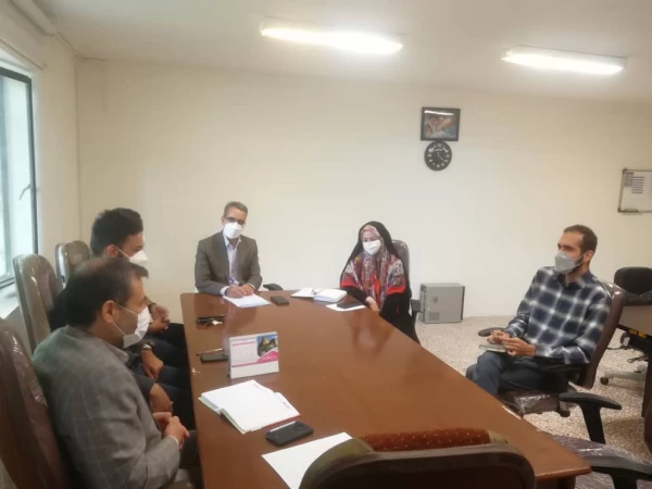 نشست اعضای شورای مرکزی کانون همیاران سلامت پردیس شهید باهنر 7
