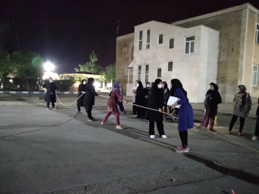 مسابقات طناب کشی ویژه دانشجویان سرا 7