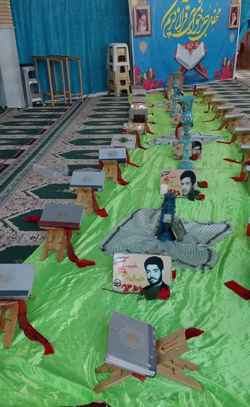 برگزاری اعتکاف و ضیافت شهدایی 14