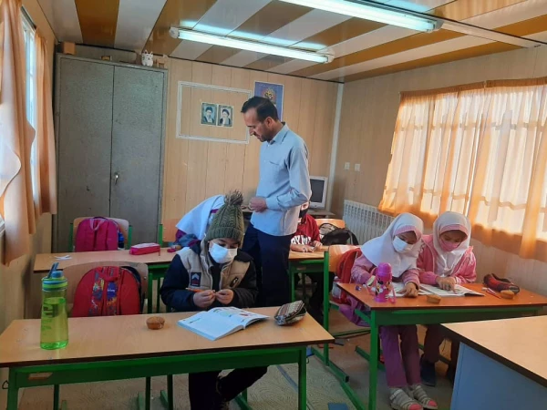 بازدید دانشجو معلمان از مدارس چندپایه استان 6