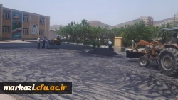 زیبا سازی محوطه پردیس زینب کبری (س) 6