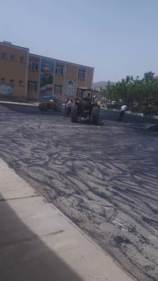 زیبا سازی محوطه پردیس زینب کبری (س) 7