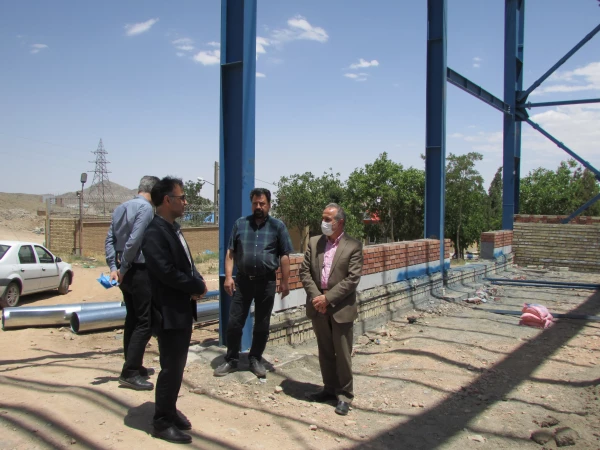 بازدید میدانی مدیر کل نوسازی، توسعه و تجهیز مدارس استان از پروژه های در حال احداث دانشگاه فرهنگیان استان 3