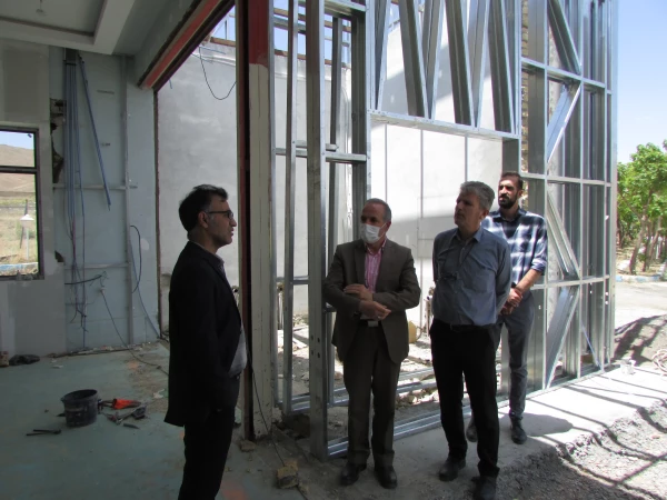 بازدید میدانی مدیر کل نوسازی، توسعه و تجهیز مدارس استان از پروژه های در حال احداث دانشگاه فرهنگیان استان 6