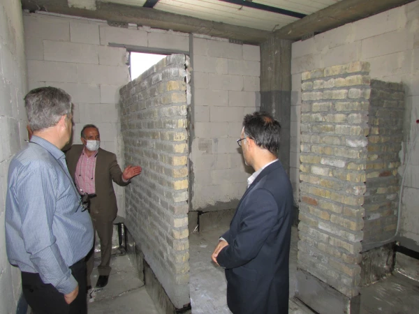 بازدید میدانی مدیر کل نوسازی، توسعه و تجهیز مدارس استان از پروژه های در حال احداث دانشگاه فرهنگیان استان 8