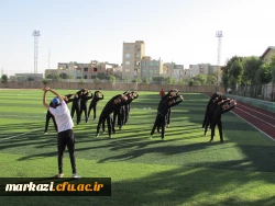 همایش ورزش صبحگاهی ویژه آقایان کارمند پردیس های  دانشگاه فرهنگیان استان 3