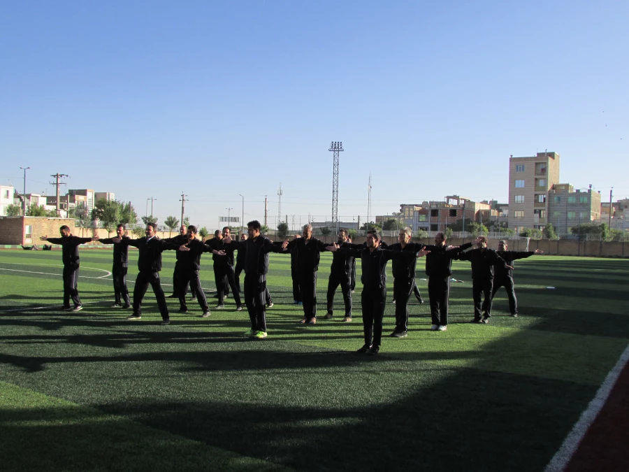 همایش ورزش صبحگاهی ویژه آقایان کارمند پردیس های  دانشگاه فرهنگیان استان 4