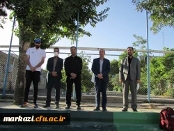 همایش ورزش صبحگاهی ویژه آقایان کارمند پردیس های  دانشگاه فرهنگیان استان 5