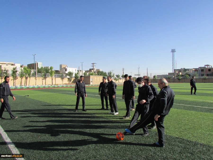 همایش ورزش صبحگاهی ویژه آقایان کارمند پردیس های  دانشگاه فرهنگیان استان 9