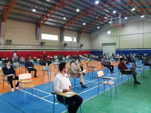 بازدید رئیس دانشگاه فرهنگیان استان از محل برگزاری امتحانات 7