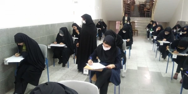 بازدید رئیس دانشگاه فرهنگیان استان از محل برگزاری امتحانات 14