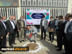 کلنگ زنی ساختمان آموزشی