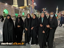 اعزام گروه دوم ،دومین کاروان دانشجویان پردیس زینب کبری(س) به مشهد مقدس 2