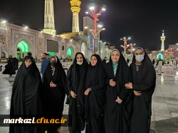 اعزام گروه دوم ،دومین کاروان دانشجویان پردیس زینب کبری(س) به مشهد مقدس 3