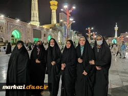 اعزام گروه دوم ،دومین کاروان دانشجویان پردیس زینب کبری(س) به مشهد مقدس 4