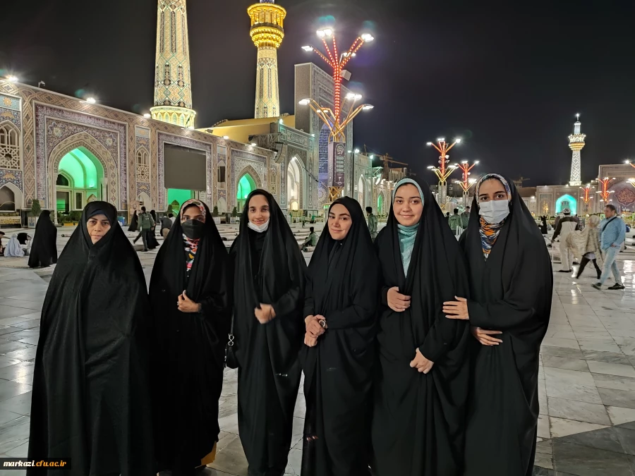 اعزام گروه دوم ،دومین کاروان دانشجویان پردیس زینب کبری(س) به مشهد مقدس 4