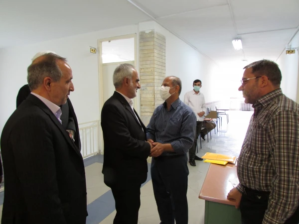 بازدید مدیرکل آموزش و پرورش استان از مراحل مصاحبه داوطلبان ورود به دانشگاه فرهنگیان 4