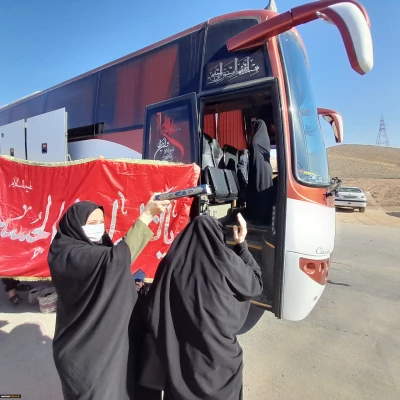 اعزام دومین کاروان دانشجویی دانشگاه فرهنگیان استان مرکزی به مراسم پیاده روی اربعین 11