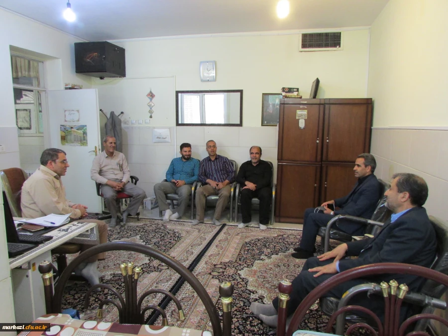 شورای سرپرستان سراهای دانشجویی پردیس شهید باهنر برگزار شد 2