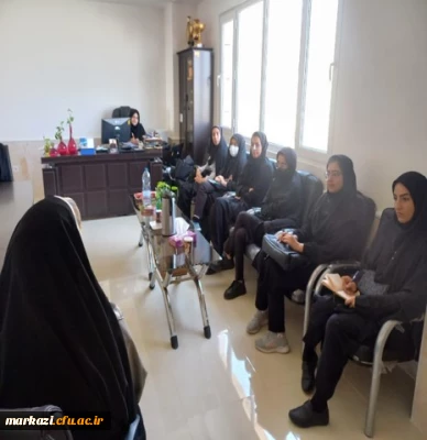 معاونت دانشجویی واحد مشاوره و سلامت پردیس زینب کبری (س) برگزار کرد:

اولین جلسه کانون همیاران سلامت جسم و روان