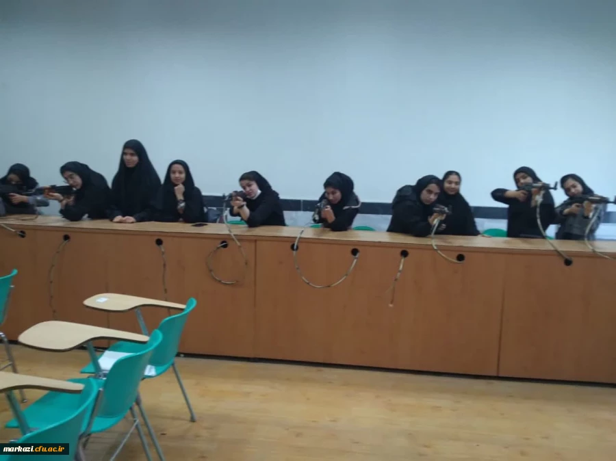 دوره آموزشی تیراندازی دختران 2