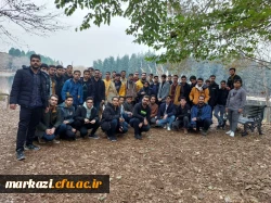 بازدید دانشجویان پردیس شهید باهنر از باغ گیاه شناسی ملی 2