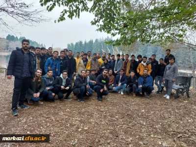 بازدید دانشجویان پردیس شهید باهنر از باغ گیاه شناسی ملی