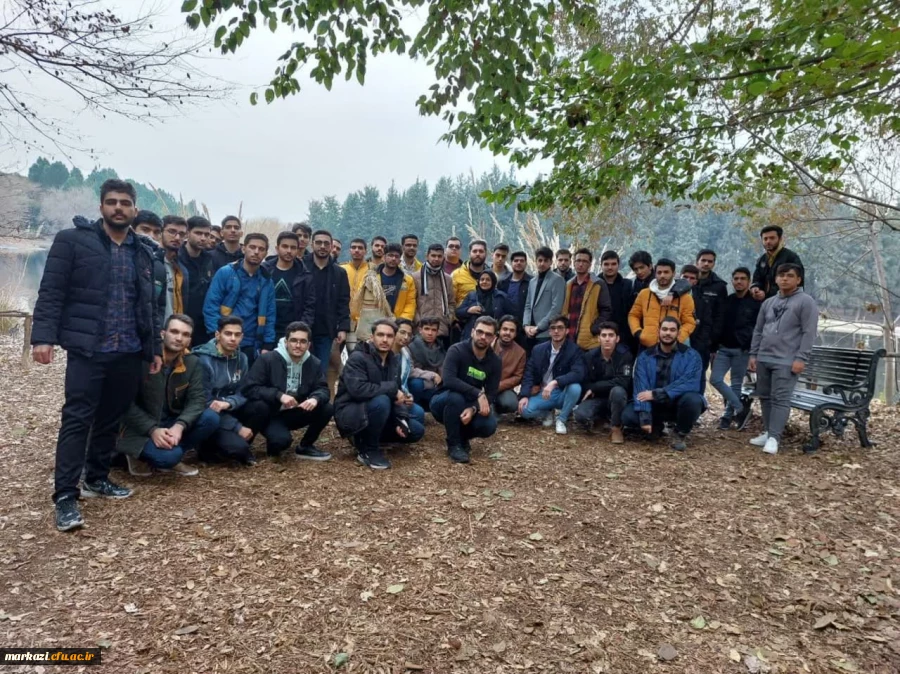 بازدید دانشجویان پردیس شهید باهنر از باغ گیاه شناسی ملی 2