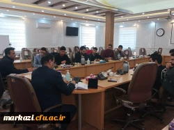 نشست صمیمی معاون آموزشی با نمایندگان کلاس ها 2