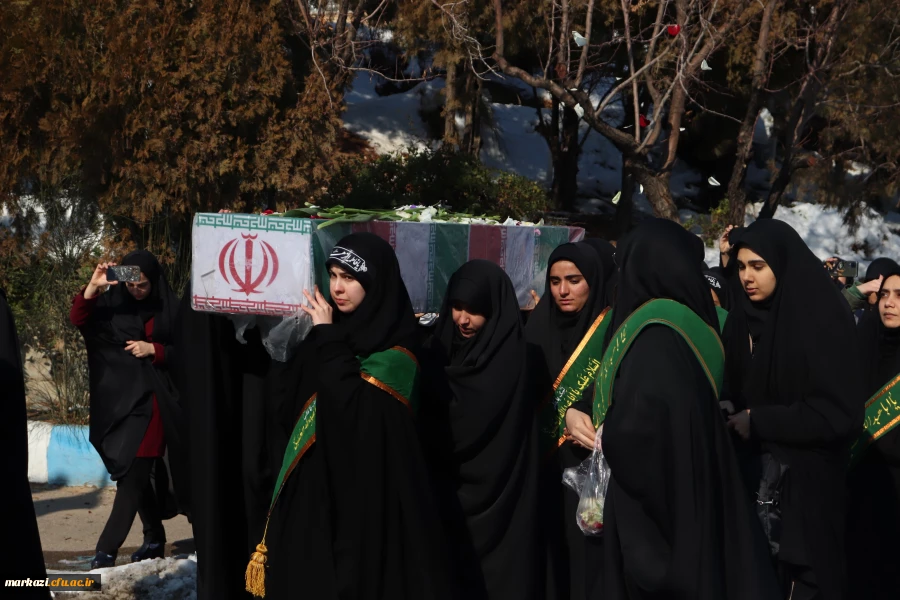 تشییع شهید گمنام