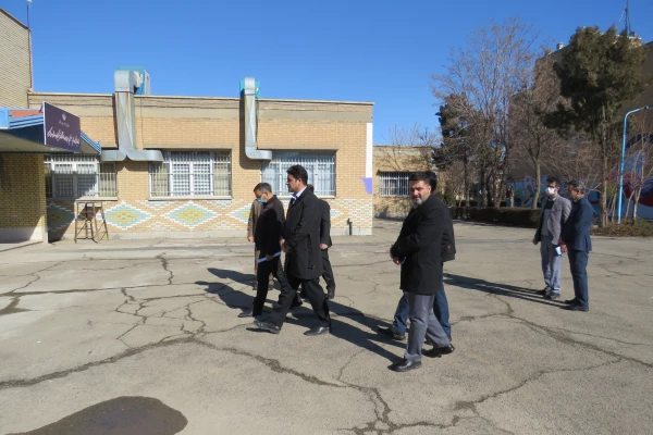 بازدید مدیرکل نوسازی، توسعه و تجهیز مدارس استان مرکزی از پردیس های دانشگاه فرهنگیان 6