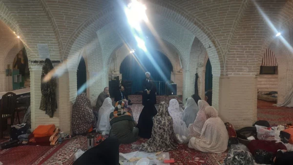 حضور دانشجومعلمان پردیس های استان مرکزی در مراسم اعتکاف  6