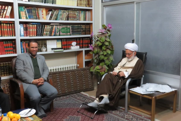 دیدار رئیس دانشگاه فرهنگیان کشور با نماینده ولی فقیه در استان مرکزی 5