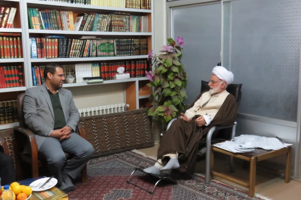 دیدار رئیس دانشگاه فرهنگیان کشور با نماینده ولی فقیه در استان مرکزی 6