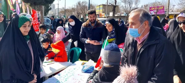 حضور دانشگاهیان دانشگاه فرهنگیان استان مرکزی در راهپیمایی 22 بهمن 6
