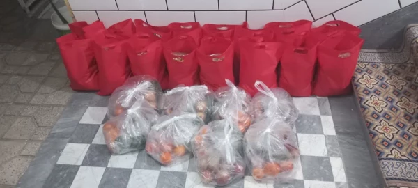 توزیع بسته های معیشتی میان نیازمندان در آستانه عید نوروز 2