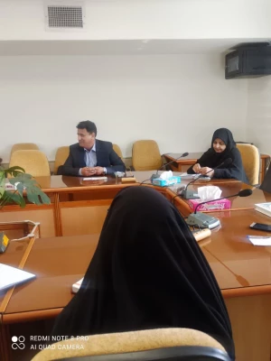 نشست صمیمی معاونت آموزشی و مدیران گروه های آموزشی با نمایندگان کلاس ها 6
