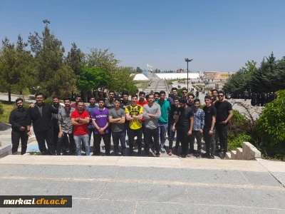 معاونت دانشجویی پردیس شهید باهنر برگزار کرد؛

اردوی یک روزه همدان